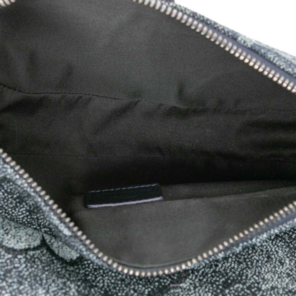 CHRISTIAN DIOR Blue Leather Shoulder Bag - Picture 4 of 6
